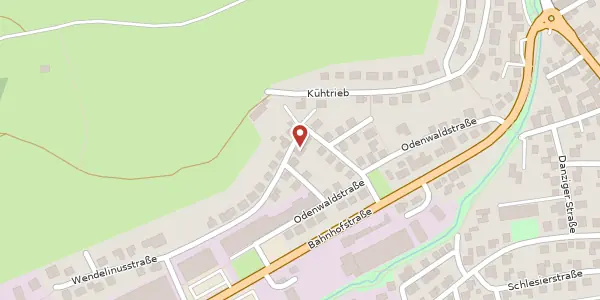 Karte der Umgebung von Wendelinusstr. 3, 63853 Mömlingen