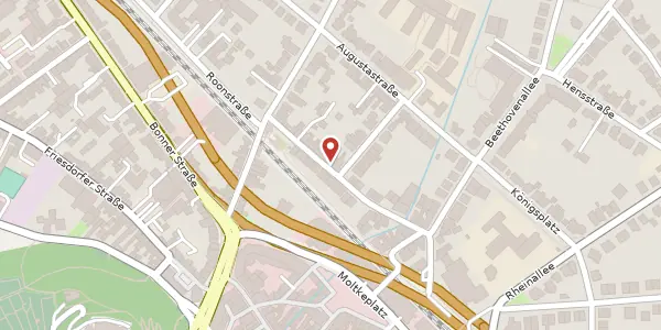 Karte der Umgebung von Paul-Kemp-Straße 16, 53173 Bonn