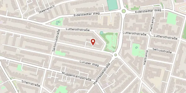 Karte der Umgebung von Hartwig-Hesse-Str. 8, 20257 Hamburg