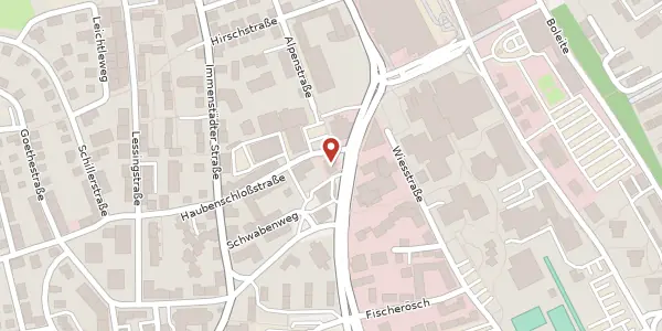 Karte der Umgebung von Bahnhofstr. 51, 87435 Kempten