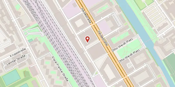 Karte der Umgebung von George-Stephenson-Straße 14, 10557 Berlin