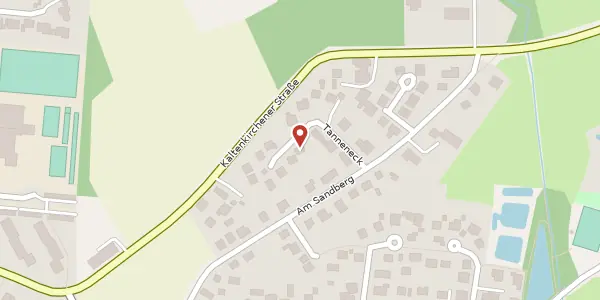 Karte der Umgebung von Tanneneck 7, 24568 Oersdorf