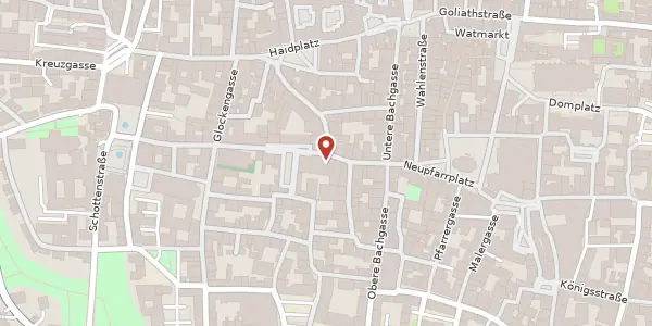 Karte der Umgebung von Gesandtenstr. 3, 93047 Regensburg