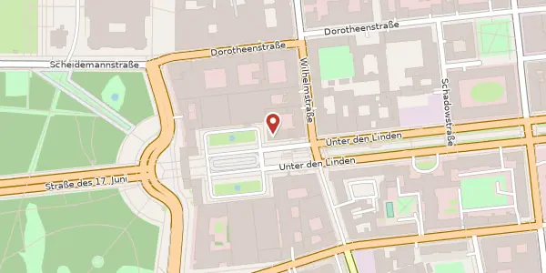 Karte der Umgebung von Pariser Platz 4 A, 10117 Berlin