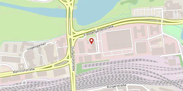 Karte der Umgebung von Kressengartenstr. 4, 90402 Nürnberg