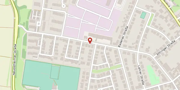 Karte der Umgebung von Zähringer Str. 157, 68239 Mannheim