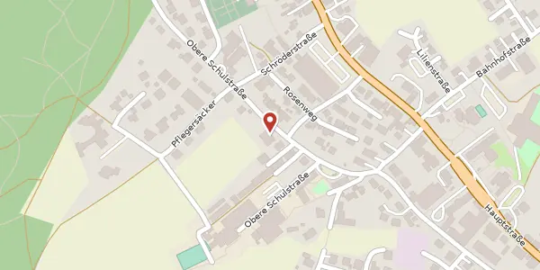 Karte der Umgebung von Obere Schulstraße 15, 72290 Loßburg