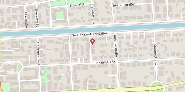 Karte der Umgebung von Bernabeistr. 6, 80639 München