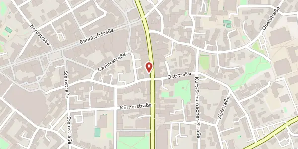 Karte der Umgebung von Ruhrstr. 28, 58452 Witten
