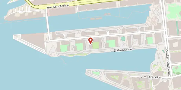 Karte der Umgebung von Am Kaiserkai 45, 20457 Hamburg