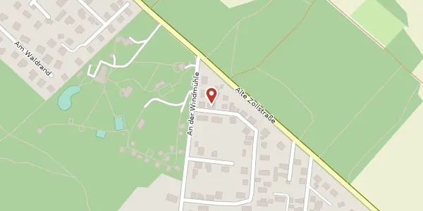 Karte der Umgebung von Waldweg 28, 30900 Wedemark