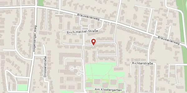 Karte der Umgebung von Max-Pechstein-Str. 16, 50858 Köln