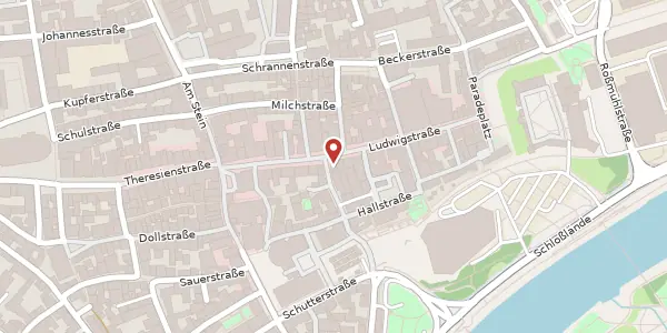 Karte der Umgebung von Mauthstr. 2, 85049 Ingolstadt