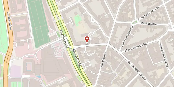 Karte der Umgebung von Venloer Str. 9, 40477 Düsseldorf