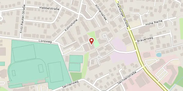 Karte der Umgebung von Lönsweg 36, 21680 Stade