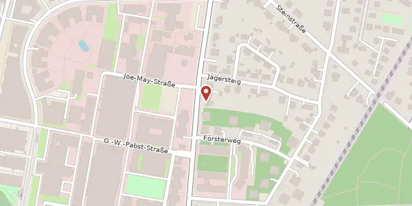 Karte der Umgebung von August-Bebel-Straße 76, 14482 Potsdam