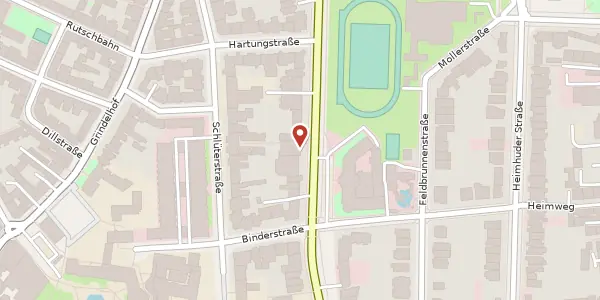 Karte der Umgebung von Rothenbaumchaussee 71, 20148 Hamburg