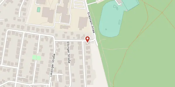 Karte der Umgebung von Dresdener Straße 22, 34212 Melsungen