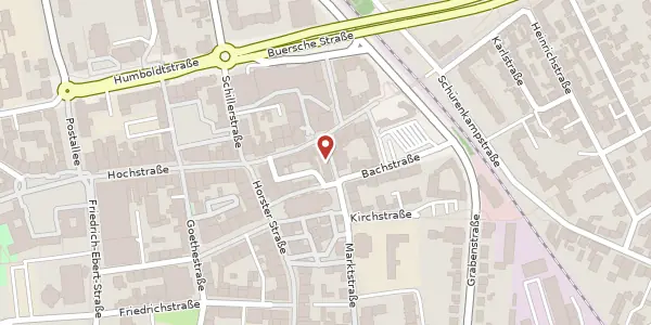 Karte der Umgebung von Bachstr. 19, 45964 Gladbeck