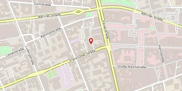 Karte der Umgebung von Frankfurter Str. 61, 63067 Offenbach