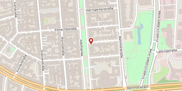 Karte der Umgebung von Adolfsallee 24, 65185 Wiesbaden