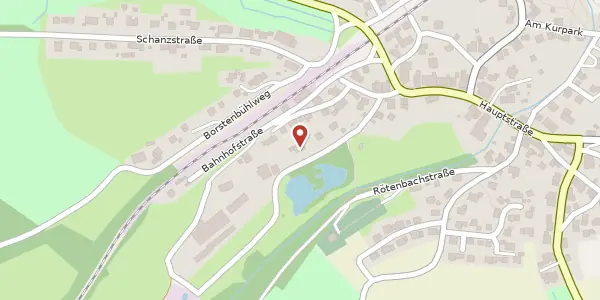 Karte der Umgebung von Im Tal 7, 79877 Friedenweiler