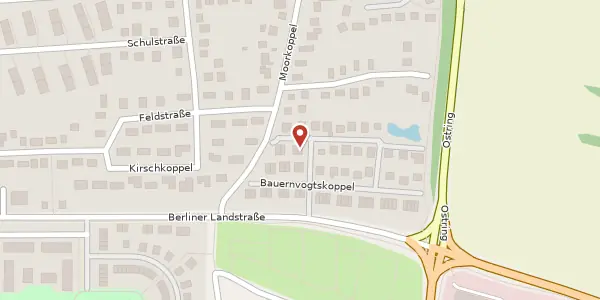 Karte der Umgebung von Bauernvogtskoppel 42 b, 21465 Wentorf bei Hamburg