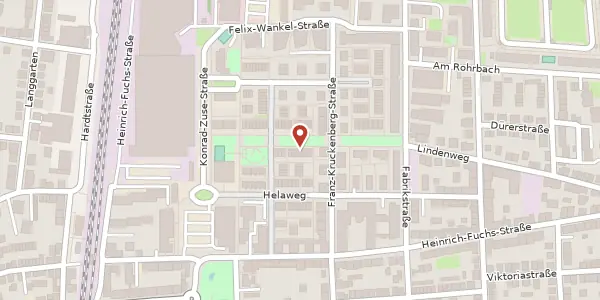 Karte der Umgebung von Lindenweg 47, 69126 Heidelberg