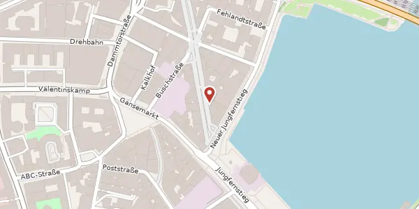 Karte der Umgebung von Colonnaden 18, 20354 Hamburg