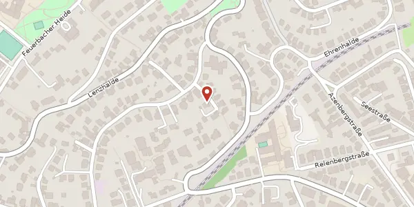 Karte der Umgebung von Salzmannweg 3, 70192 Stuttgart
