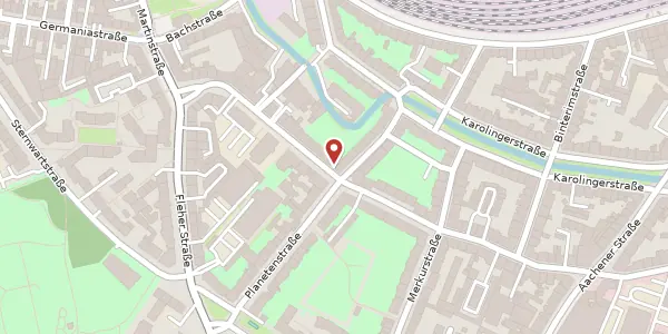 Karte der Umgebung von Suitbertusstr. 34, 40223 Düsseldorf