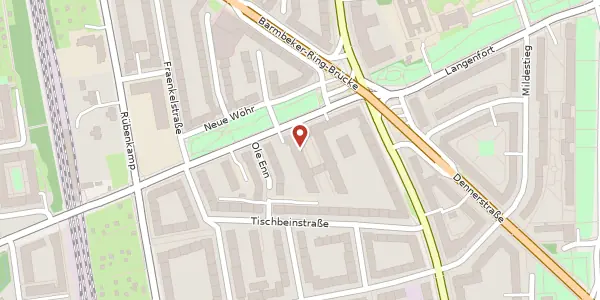 Karte der Umgebung von Alte Wöhr 9b, 22307 Hamburg
