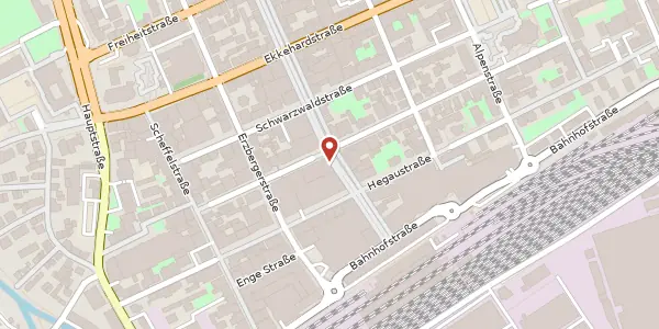 Karte der Umgebung von August-Ruf-Straße 5a, 78224 Singen (Hohentwiel)