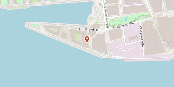 Karte der Umgebung von Am Strandkai 4, 20457 Hamburg