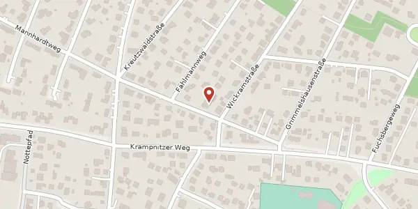 Karte der Umgebung von Wickramstraße 5 b, 14089 Berlin