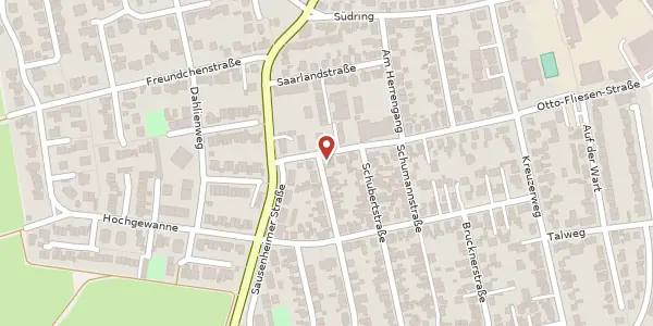 Karte der Umgebung von Beethovenstraße 1, 67269 Grünstadt