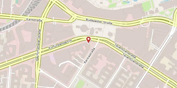 Karte der Umgebung von Kurfürstendamm 237, 10719 Berlin