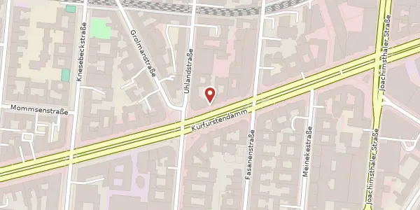 Karte der Umgebung von Kurfürstendamm 30, 10719 Berlin
