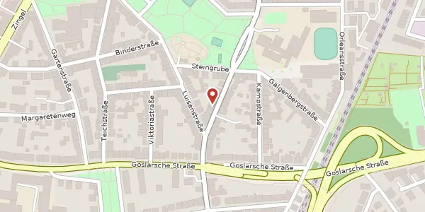 Karte der Umgebung von Roonstraße 5, 31135 Hildesheim