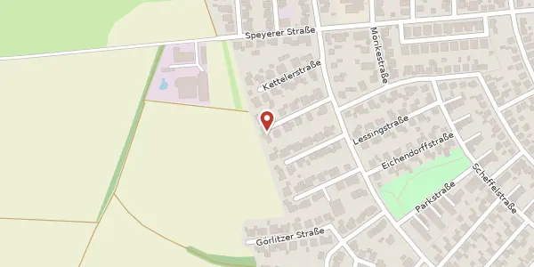 Karte der Umgebung von Kolpingstraße 11, 68799 Reilingen