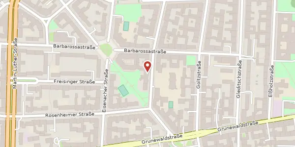 Karte der Umgebung von Karl-Schrader-Straße 3, 10781 Berlin