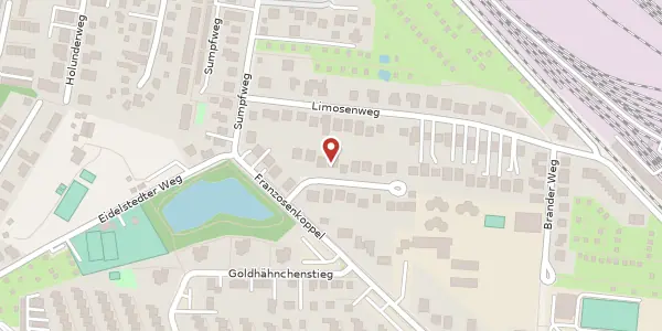 Karte der Umgebung von Am Sumpfgraben 9, 22547 Hamburg