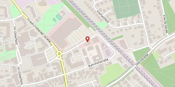 Karte der Umgebung von Alnwickler Ring 12, 46562 Voerde