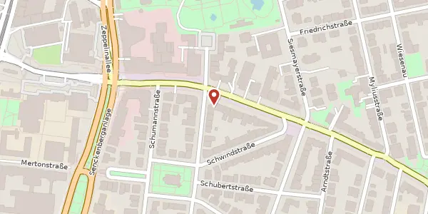 Karte der Umgebung von Bockenheimer Landstr. 101, 60325 Frankfurt