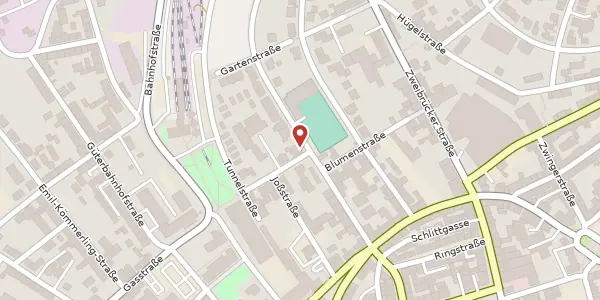 Karte der Umgebung von Turnstraße 21, 66953 Pirmasens