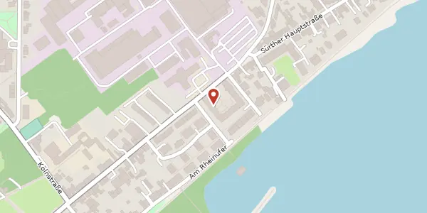 Karte der Umgebung von Sürther Hauptstraße 178b, 50999 Köln