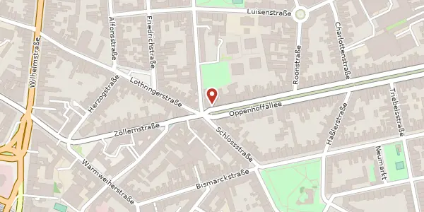Karte der Umgebung von Oppenhoffallee 3-5, 52066 Aachen