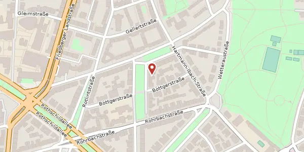 Karte der Umgebung von Martin-Luther-Str. 58, 60389 Frankfurt