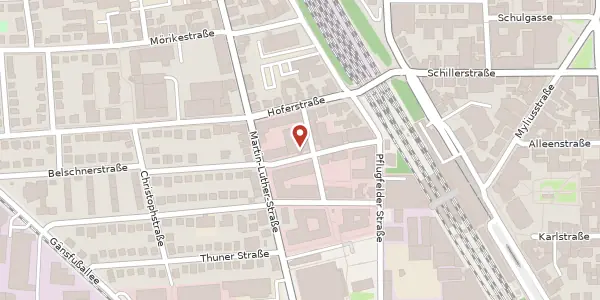 Karte der Umgebung von Wilhelm-Bleyle-Straße 10, 71636 Ludwigsburg