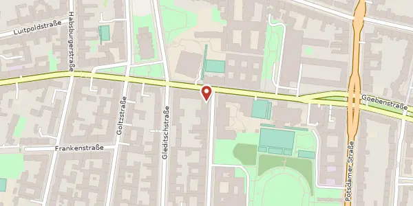 Karte der Umgebung von Elßholzstraße 1, 10781 Berlin